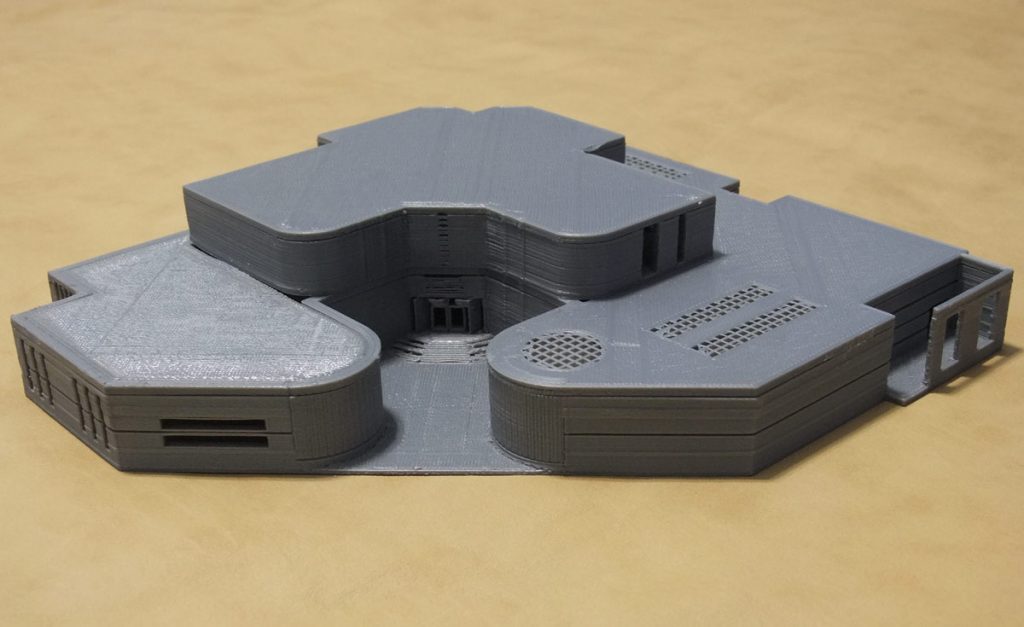 نمونه کار پرینت سه بعدی ماکت معماری 2