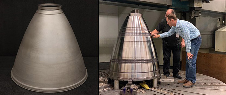 پرینت سه بعدی راکت های فضایی 