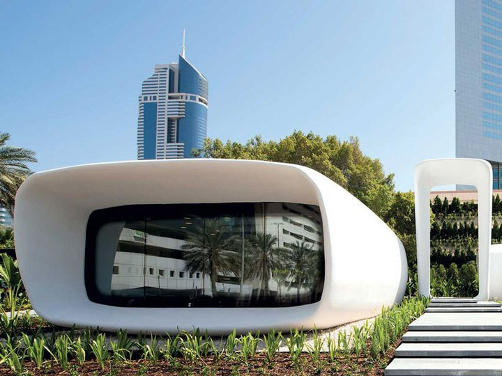اولین ساختمان اداری پرینت سه بعدی جهان در دبی