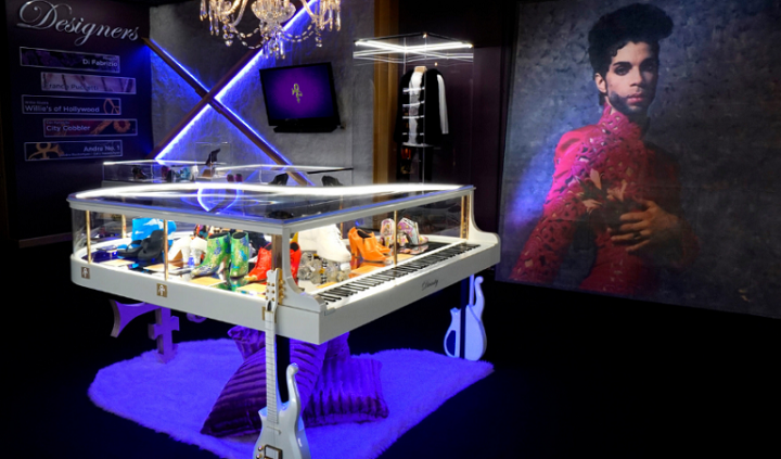 نمایشگاه یادبود Prince را در Paisley Park به شیوه ی پرینت سه بعدی 