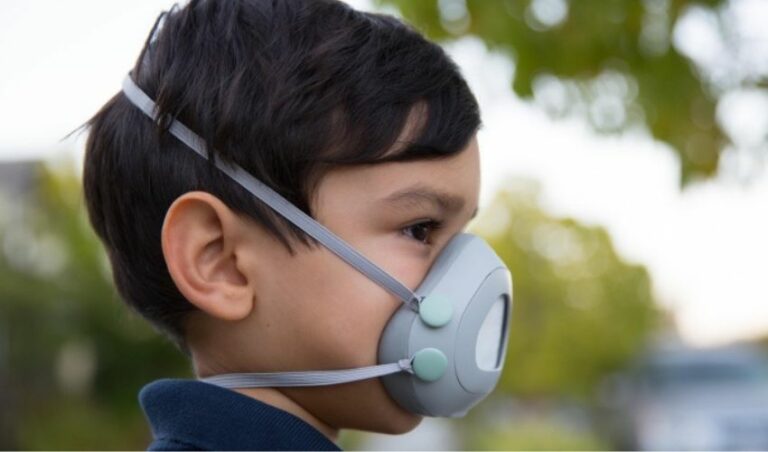 محافظت کامل Flo Mask برای کودکان با اسکن سه بعدی 