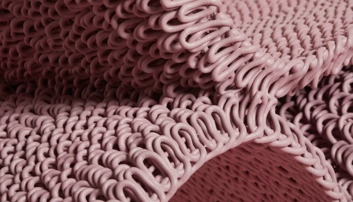 Digitally Woven مجموعه ای از اشیا پرینت سه بعدی با مواد بازیافتی