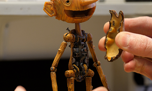 عروسک پرینت سه بعدی در انیمیشن برنده‌ اسکار پینوکیو
